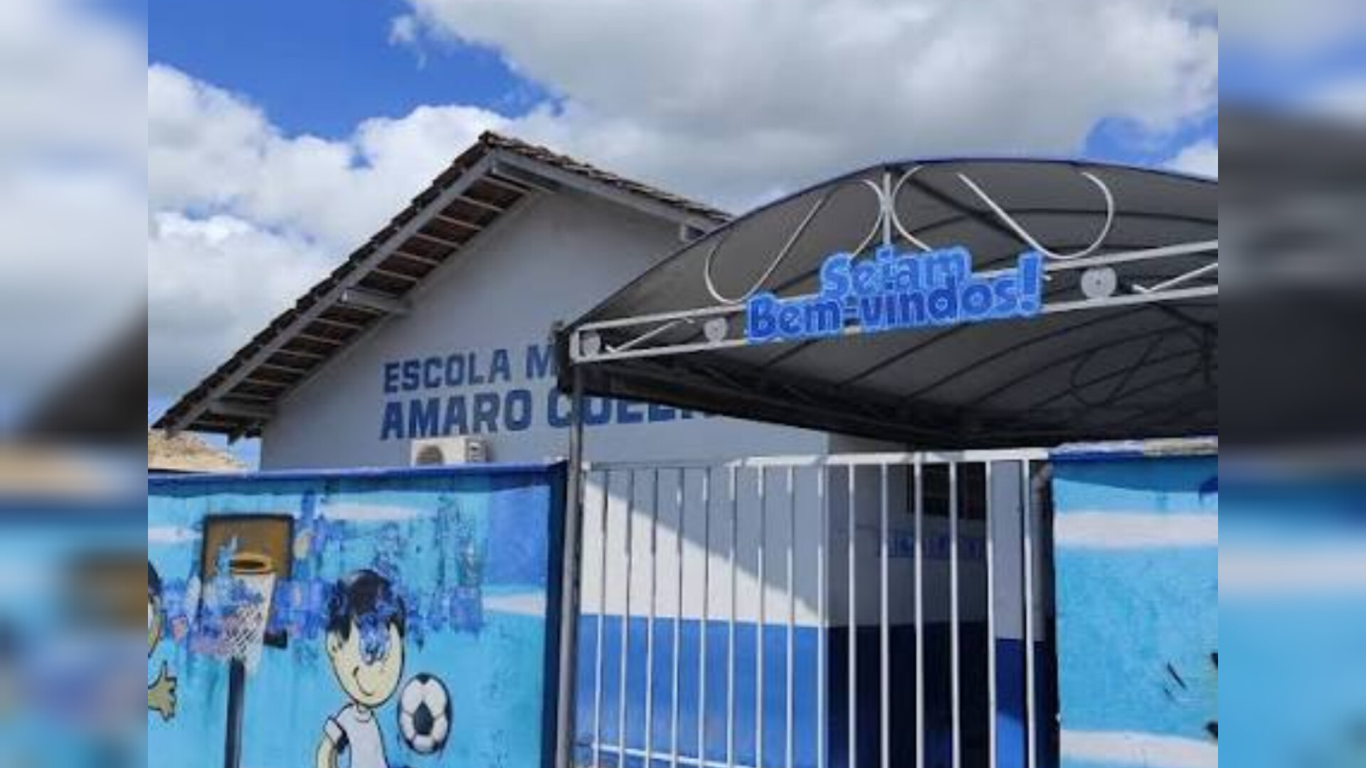 Escola Municipal Amaro Coelho, em Araquari, é alvo de reclamações por ...